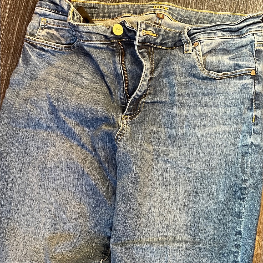 Kut from the Kloth Medium Blue High Rise Jeans